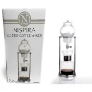 Luxury Ice Cold Brew Dripper Coffee Maker in Stainless Steel and Borosilicate...