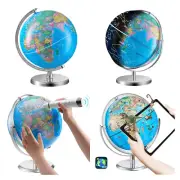 VEVOR Rotating World Globe with Stand 8-13 Inch Educational /Interactive Globe