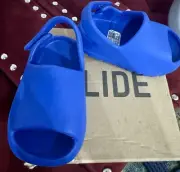 Adidas Yeezy Slide Infant Baby Azure Size 5k