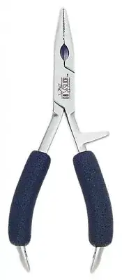 Dr Slick Chain Nose Fishing Pliers 6" Cutter Foam Grips Satin Straight PCN6FX