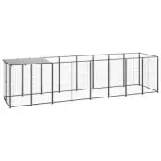 Dog Kennel Outdoor Pet Cage Crate Fence Run Enclosure Pen House Large 4.84m²