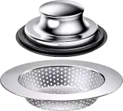 2PCS Kitchen Sink Stopper and Kitchen Sink Drain Strainer, Drain Catcher and Dra