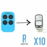 10 x Code Ezy Gliderol TM305C GRD2000 GTS2000 Compatible Garage Door Remote