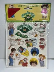 Vintage Cabbage Patch Puffy Stickers 1983 Diamond Toymakers Playmates Pets