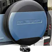 Tasman Blue ABS Spare Tire Cover Portecor Fits for Defender 90 110 130 2020-2025