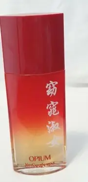 perfume by Yves Saint Laurent "Opium "100ml eau de toilette "Poesie de chine"