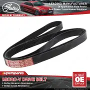 Gates Alternator Micro-V Drive Belt for Isuzu N-series NPR300 NPR75 N1R75 5.2L