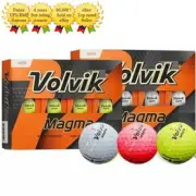 New Volvik Magma Golf Ball 12Piece Distance Ball 3colors (3 Layer) -express