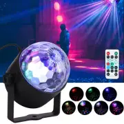 RGB Disco Party Light LED Stage Ball Light KTV Strobe DJ Sound Activated Lamp US