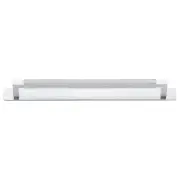 Brunswick Cabinet Pull With Backplate Brushed Chrome Ctc256Mm