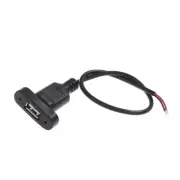 USB Type A Power Port Female Jacks Connector DIY Charging Socket USB-A Cable