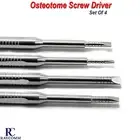 Dental Osteotome Bone Ridge Expansion Chisels Screw Surgery Extraction Tools CE