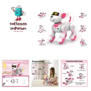 Programmable Remote Control Robot Cat Robot Dog for Kids, Interactive Robotic...
