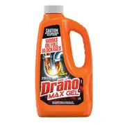 4 x DRANO 1.2L Max Gel Pro Strength Drain Cleaner for Full Blockages