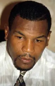 Mike Tyson Poses For A Potrait BOXER BOXING OLD PHOTO 2