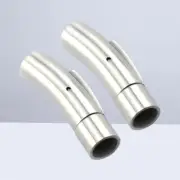 Cord End Connectors Curved Tube Column Clasps