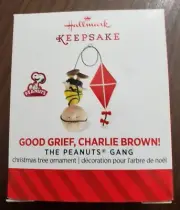 New Hallmark Ornaments Mini 2014 Peanuts Good Grief Charlie Brown