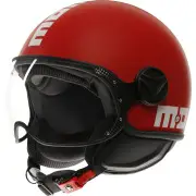 FGTR Classic Candy Matt Red Jet Helmet
