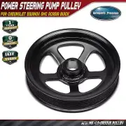 Power Steering Pump Pulley for Chevrolet Equinox GMC Acadia Buick Enclave Saturn