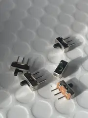 1000x Vertical Slide Switches SPDT 3-Pin Mini Micro PCB Solder Tiny 1P2T 3mm