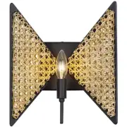 Varaluz 379W01MBS Machina Wall Sconce Matte Black