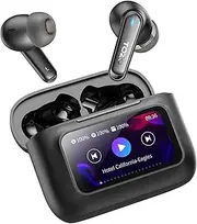 TOZO New ColorPods Wireless Earbuds with Touch Screen Active Noise Cancelling Ear Buds Dual Mic ENC Clear Call Deep Bass in Ear Bluetooth 5.3 Headphone Long Playtime IPX6 Waterproof 32 EQs via APP
