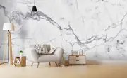 3D Grey Marble Texture Wall Mural Wallpaper 15