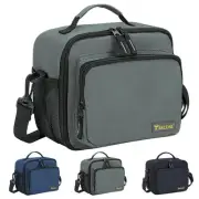 Insulated Lunch Bag for Men Women, Leakproof Cooler Bag with Adjustable Shoul...
