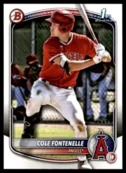 230 Card Lot 2025 Bowman 1st Prospect #BP-32 Cole Fontenelle Angels