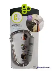 Stroller Hook Carabiner by Goldbug for Strollers and Shopping Carts, Heavy Duty