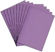 Rhino A4 Cornell Exercise Book 80 Page Purple 8mm Ruled