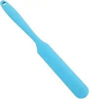 Mikinona 1PC Silicone Hair Dye Brush Ergonomic Tint Applicator Tool for Easy DIY Hair Coloring and Oil Treatment Blue