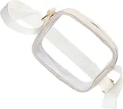 [BESPORTBLE] Clear Clutch Purse Transparent Pouch for Cards Money Keys Lightweight Design for Travel Concerts Shopping Stylish Easy to Clean