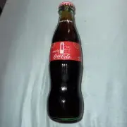 2015 World Of Coca-Cola Atlanta 25TH ANNIVERSARY 8 OZ GLASS COCA COLA BOTTLE