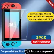 New Tempered Glass Screen HD Protector Compatible-Nintendo Switch OLED Hard