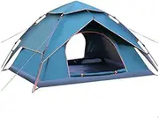 New Automatic Tent Oxford Cloth Silver Sunscreen Double Oxford Cloth Tent