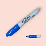 SUPER SHARPIE RARE 1 BLUE PERM MARKER Unused Brand New