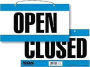 HEADLINE P8355 OPEN & CLOSE SIGN,HEADLINEWITH CHAIN 275X150MM