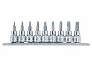 SP Tools SP20548 - Torx Socket Set - 3/8" Drive 9 Piece Rail Set