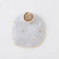 在飛比找PChome24h購物優惠-MARURU日本五層紗口水圍兜 (嬰兒藍) /五層紗口水巾