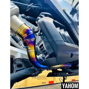 熱銷 SMAX FORCE155 正蠍管 可驗噪音 AKRAPOVIC 蠍子管 YAHOM訂製 碳纖維斜口蠍/正蠍斜口