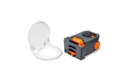 ThetFord C250 C260 Toilet Fresh Up Set with Toilet Cassette - Plastic Bowl