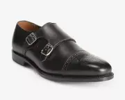 Allen Edmonds St. John Double Monk Strap Dress Shoe in Black