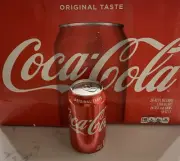 2021 - ERROR - COKE Can Sealed Empty Factory Mistake - WITH BOX-PAPERWORK RARE
