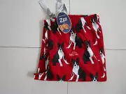 Peter Alexander Men's Boston Terrier Long Flannelette Pj/ Lounge Pants Size S