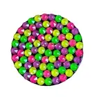 Handmade Bling Black Popsocket made with Swarovski Crystals- GLOWS IN BLACKLIGHT