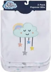 Big Softies Cloud Popover Bibs (Pack of 3)