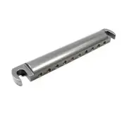 Peters 10 string Gunmetal lap steel extended range guitar bridge ,stop tailpiece