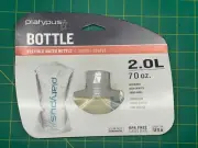 Platypus Platy 2-Liter 70 oz. Flexible Water Bottle Clear -Ultralight