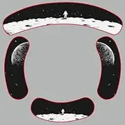 immoenuc Glass Mouse Skates for Logitech G PRO Wireless Mouse Feet Pads Smooth Durable Game Mouse AccessoriesLooking at the Earth from afar
